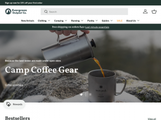 evergreenoutpost.co screenshot