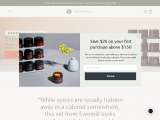 evermill.com screenshot