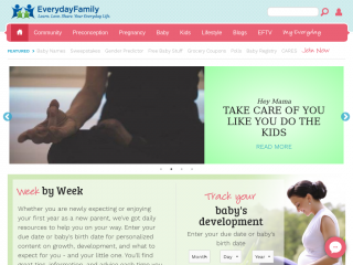 everydayfamily.com screenshot