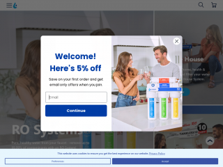 expresswater.com screenshot