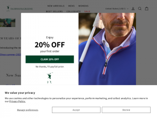fairwayandgreene.com screenshot
