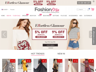fashionmia.com screenshot
