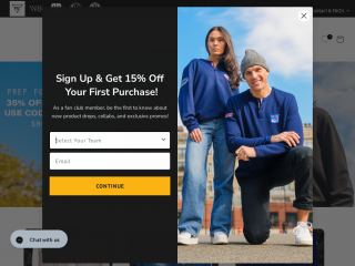 fe-apparel.com screenshot