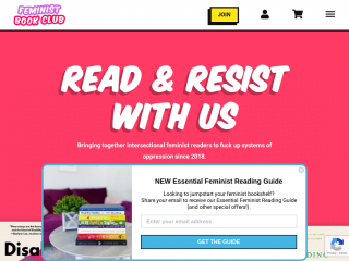 feministbookclub.com screenshot