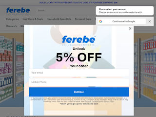 ferebe.com screenshot