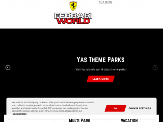 ferrariworldabudhabi.com screenshot
