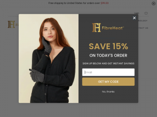 fibreheat.com screenshot
