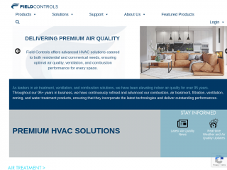 fieldcontrols.com screenshot