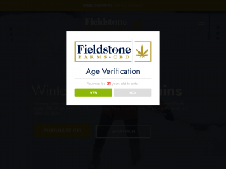 fieldstonefarmscbd.com screenshot