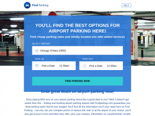findparking.com screenshot