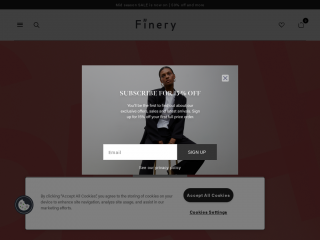 finerylondon.com screenshot