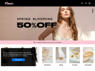 fleurwear.com screenshot