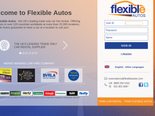 flexibleautos.com screenshot