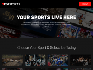 flosports.tv screenshot