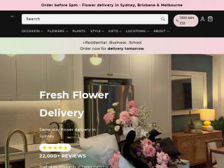flowersforeveryone.com.au screenshot
