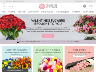 flowerstation.co.uk screenshot