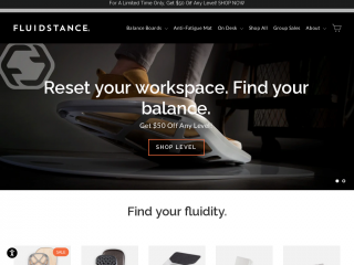 fluidstance.com screenshot