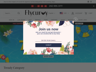 flycurvy.com screenshot