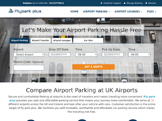 flyparkplus.co.uk screenshot