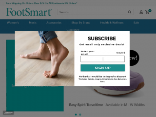 footsmart.com screenshot