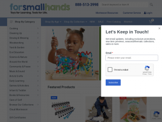 forsmallhands.com screenshot