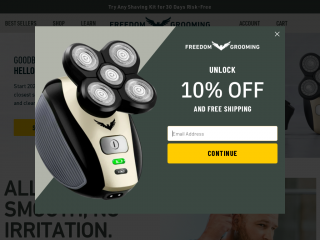 freedom-grooming.com screenshot