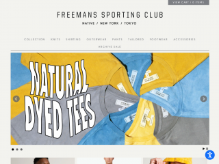freemanssportingclub.com screenshot