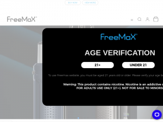 freemaxvape.com screenshot