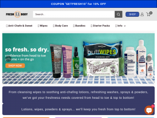 freshbody.com screenshot