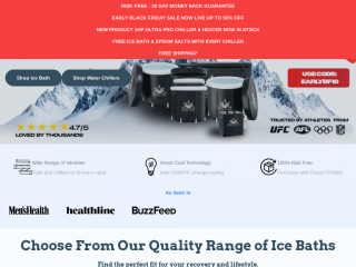 frostydive.com screenshot