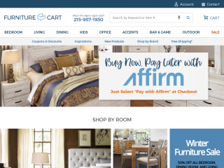 furniturecart.com screenshot