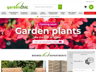 gardenchic.co.uk screenshot