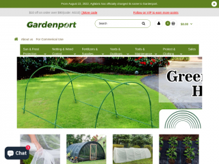 gardenport.com screenshot