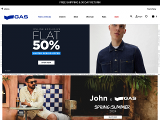 gasjeans.in screenshot