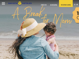 gaviotahotels.com screenshot