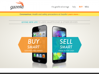 gazelle.com screenshot