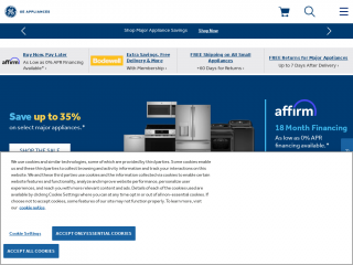 geappliances.com screenshot