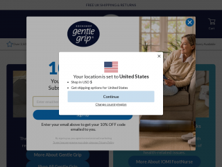 gentlegrip.co.uk screenshot