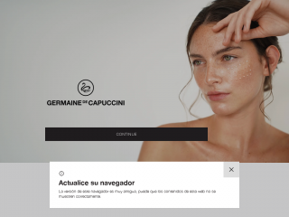 germainedecapuccini.com screenshot