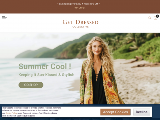 getdressedcollective.com screenshot