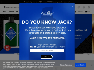 getjackblack.com screenshot