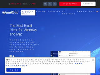 getmailbird.com screenshot
