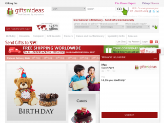 giftsnideas.com screenshot