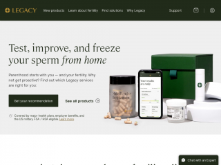 givelegacy.com screenshot