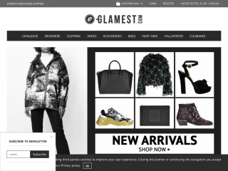glamest.com screenshot