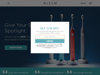 gleem.com screenshot