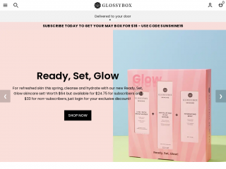 glossybox.com screenshot