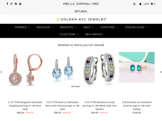 goldennycjewelry.com screenshot