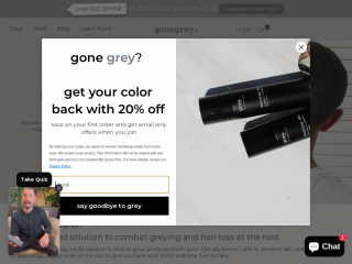 gonegrey.com screenshot