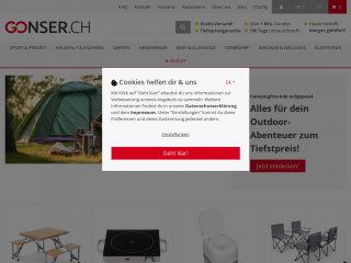 gonser.ch screenshot